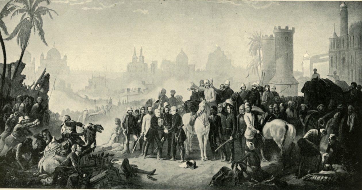 O alívio de Lucknow ... novembro de 1857, 1901. de Unbekannt