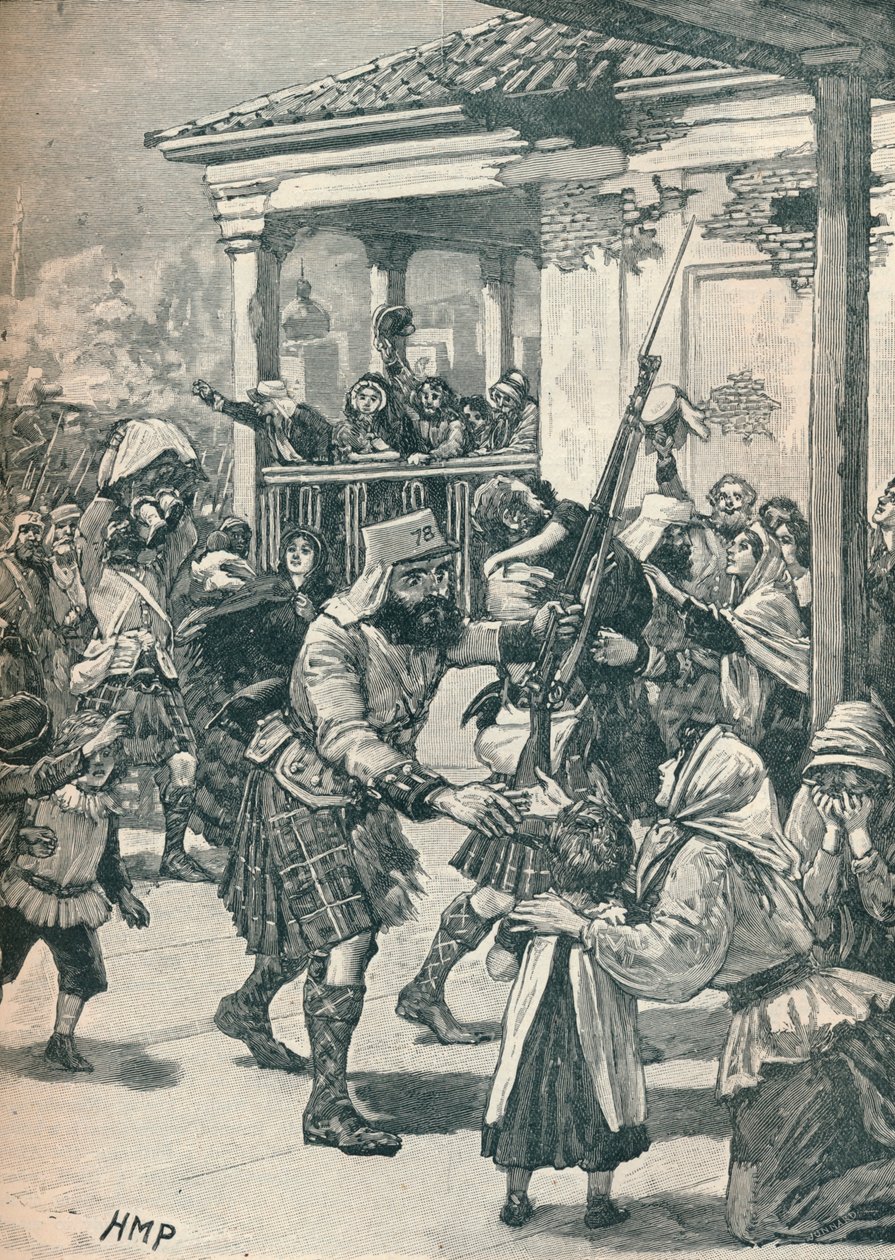 O alívio de Lucknow, 1857 1906 de Unbekannt