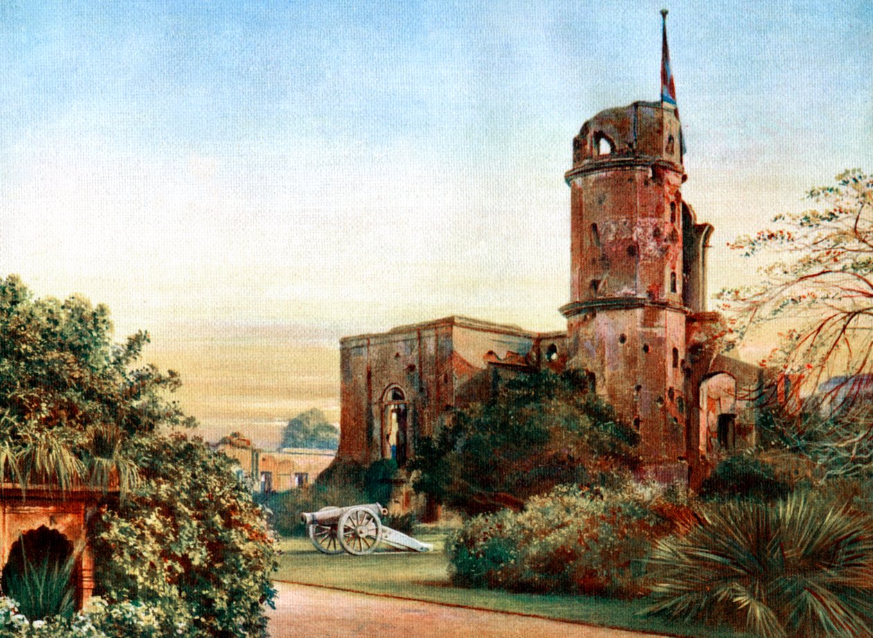 A residência, Lucknow, Índia, início do século XX de Unbekannt