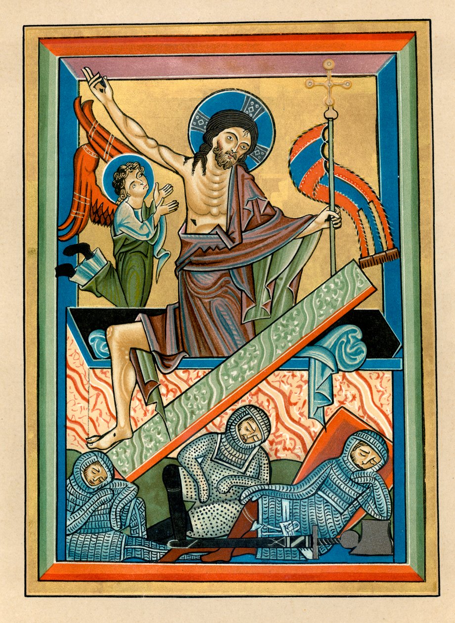 A Ressurreição, c1240 de Unbekannt