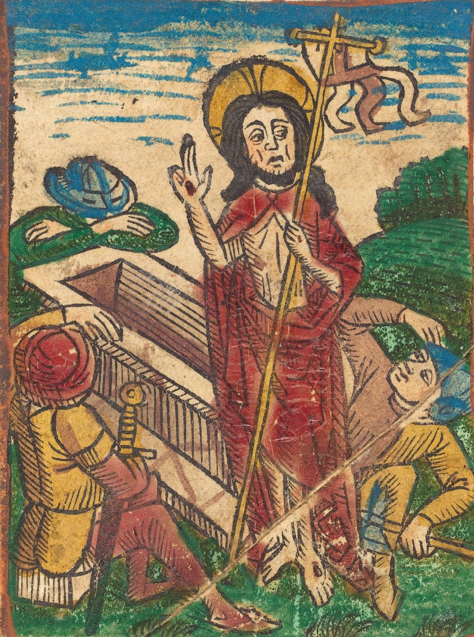 A Ressurreição, c. 1490. de Unbekannt