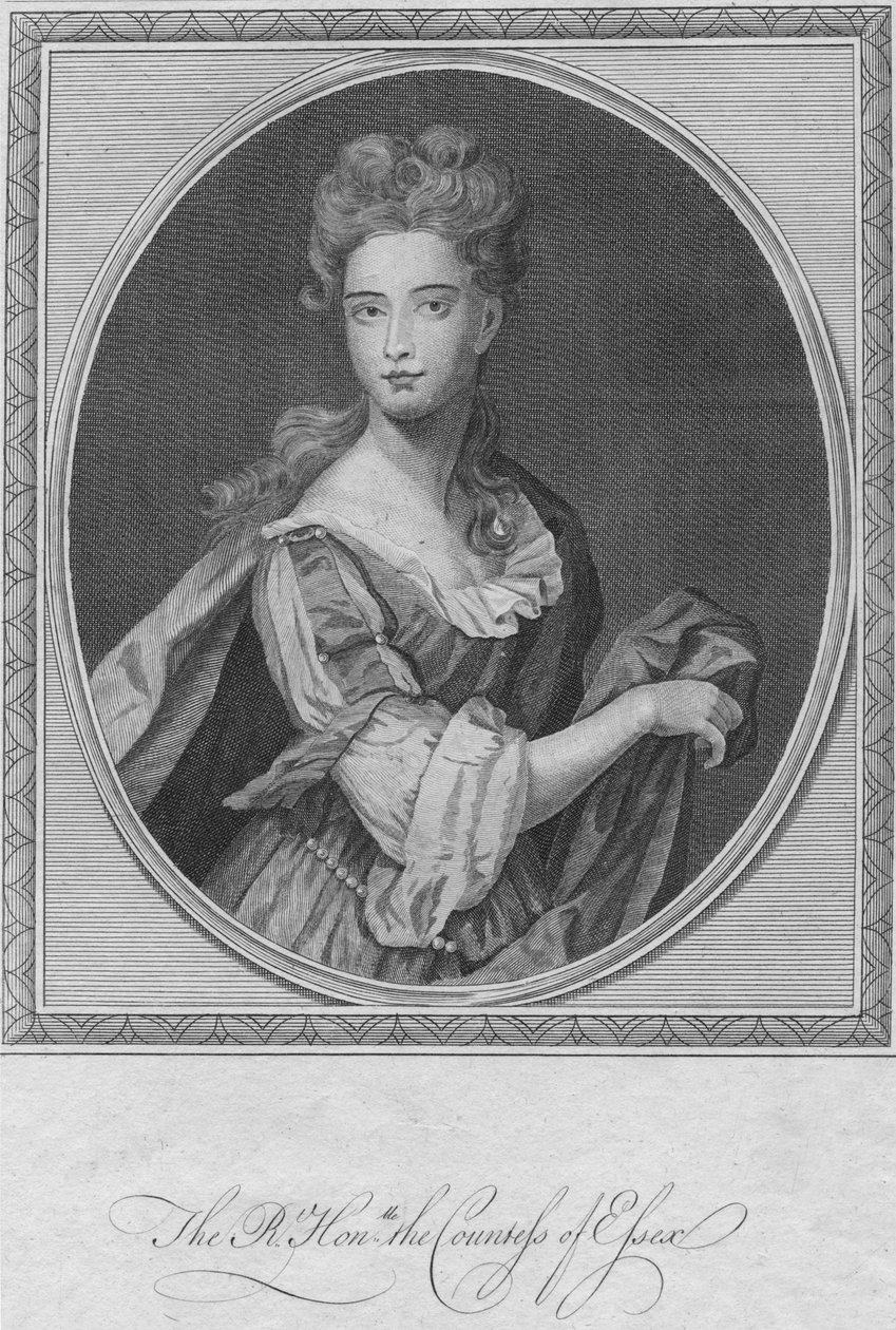 O Honorável Direito a Condessa de Essex, 1787. de Unbekannt
