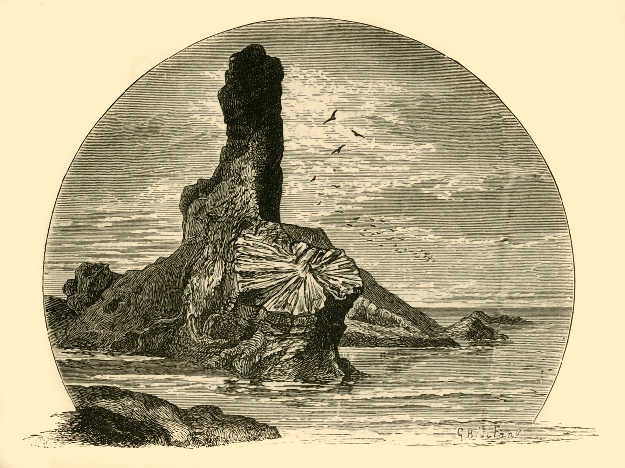 A rocha e o eixo, 1898. de Unbekannt