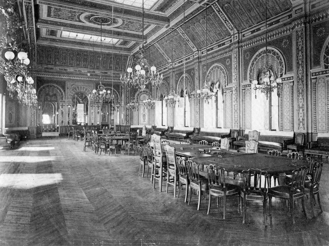 O bar da roleta, Monte Carlo, Mônaco, c 1910 de Unbekannt