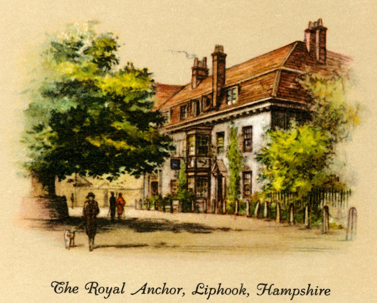 A âncora real, Liphook, Hampshire, 1936. de Unbekannt