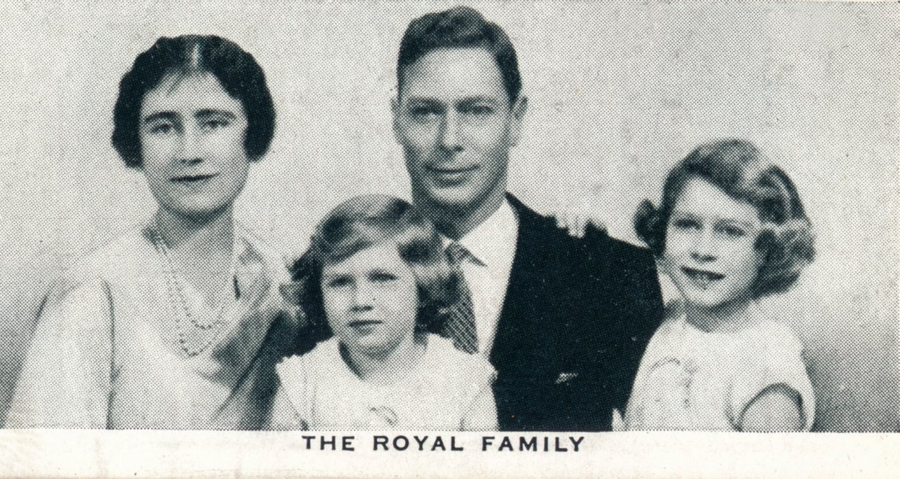 A família real, c1936 1937 de Unbekannt