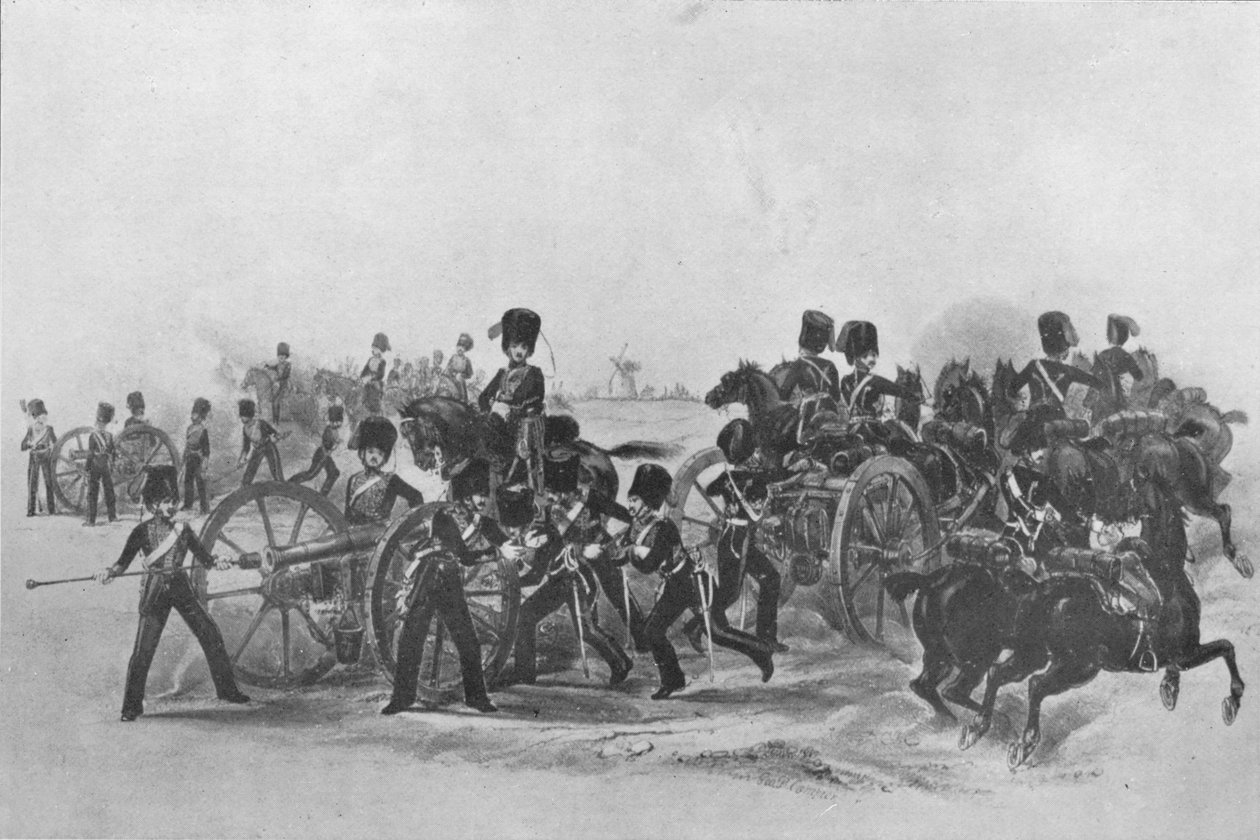 A artilharia real do cavalo, 1846 1909 de Unbekannt
