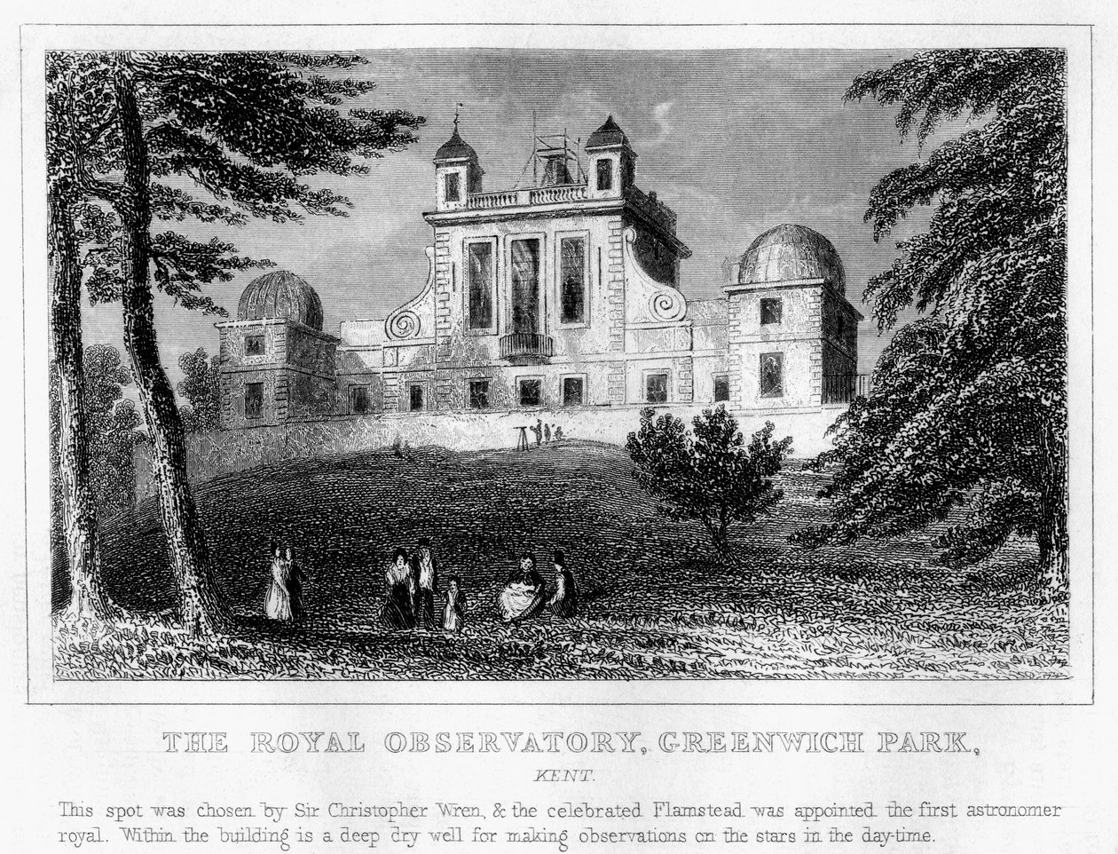 O Observatório Real, Greenwich, Londres de Unbekannt