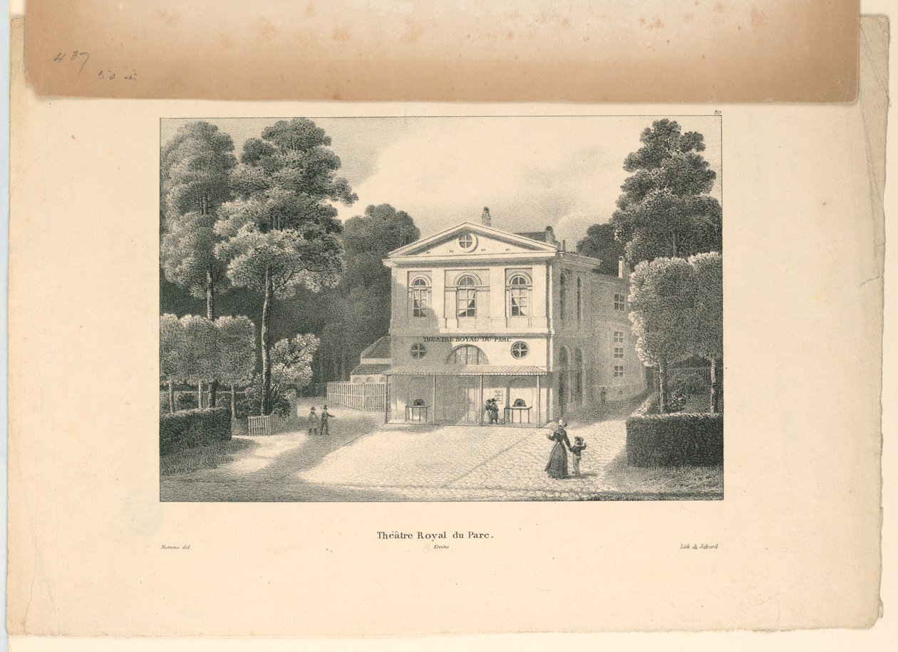 The Royal Park Theatre, Bruxelas de Unbekannt