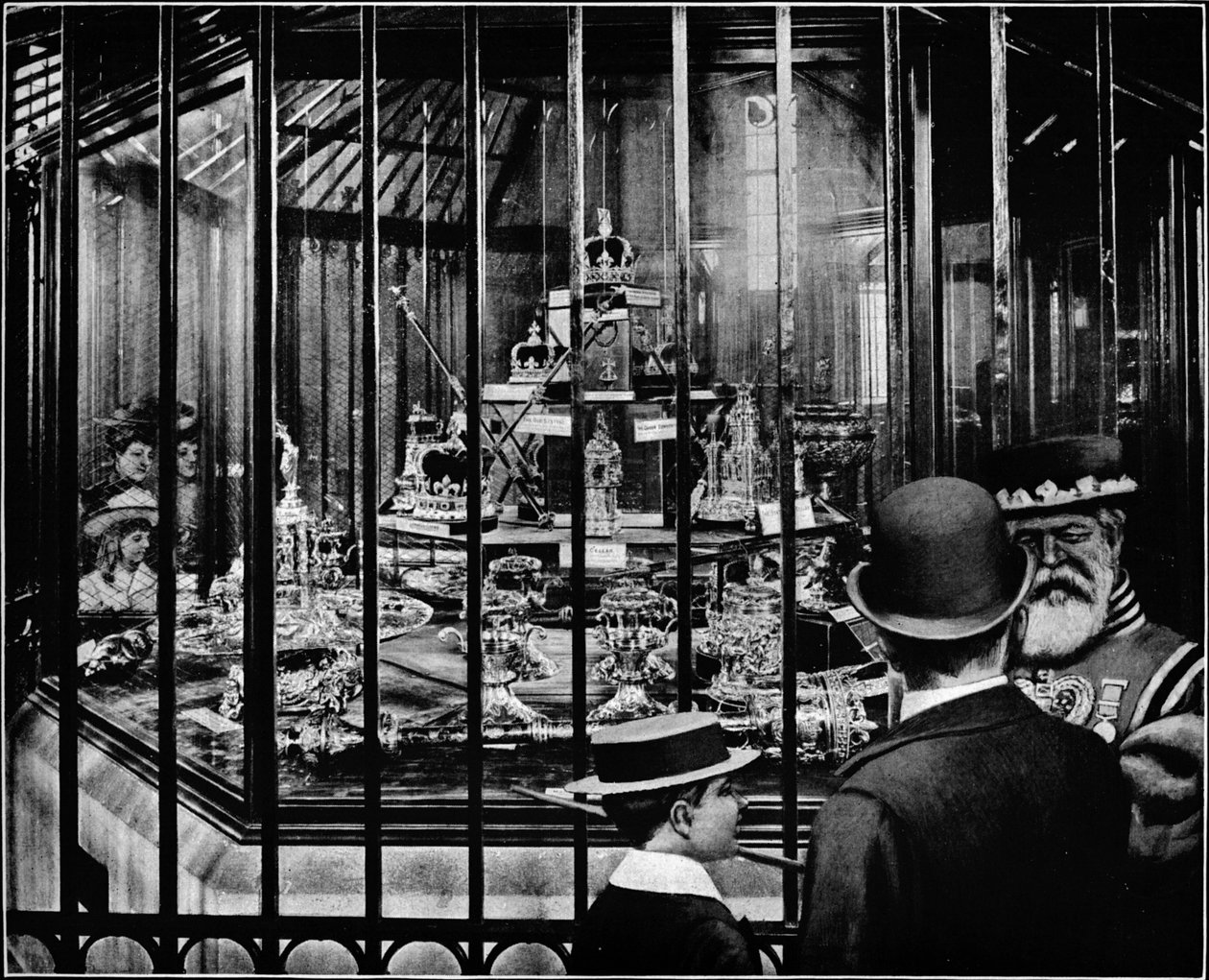 Royal Regalia, Torre de Londres, c1903 1903 de Unbekannt