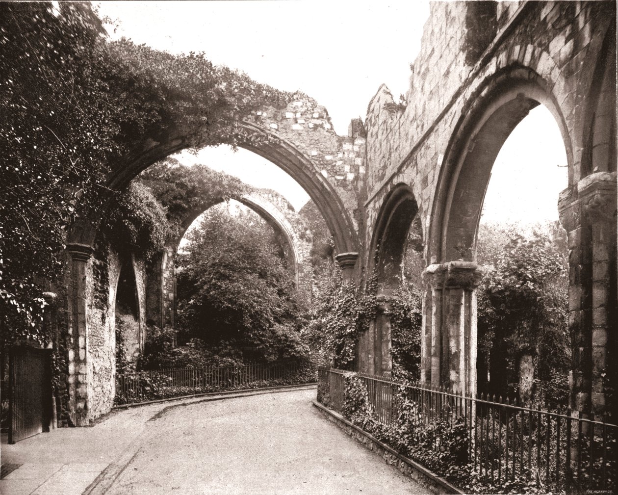 As ruínas de Canterbury, Kent, 1894. de Unbekannt