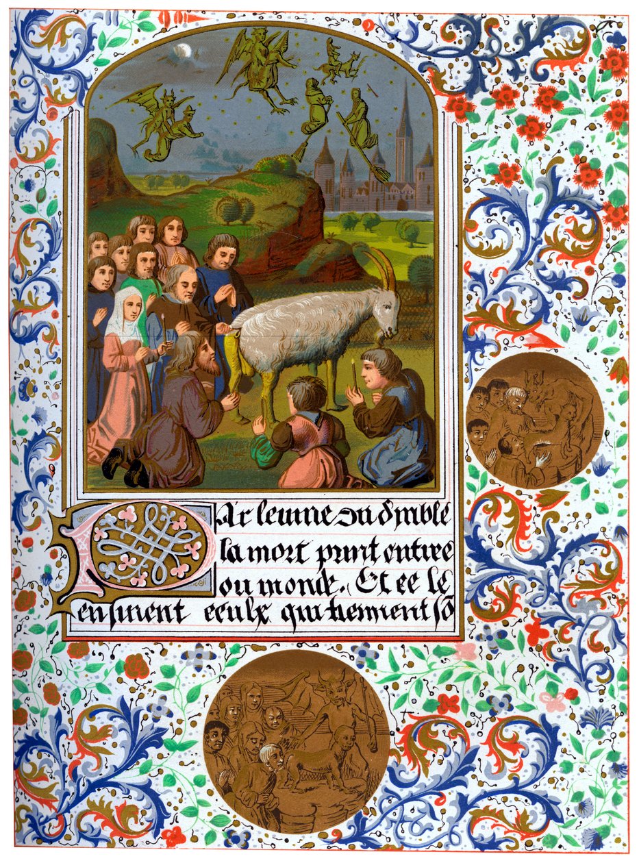 O sábado em valdenses, França, século c13th 1849 de Unbekannt