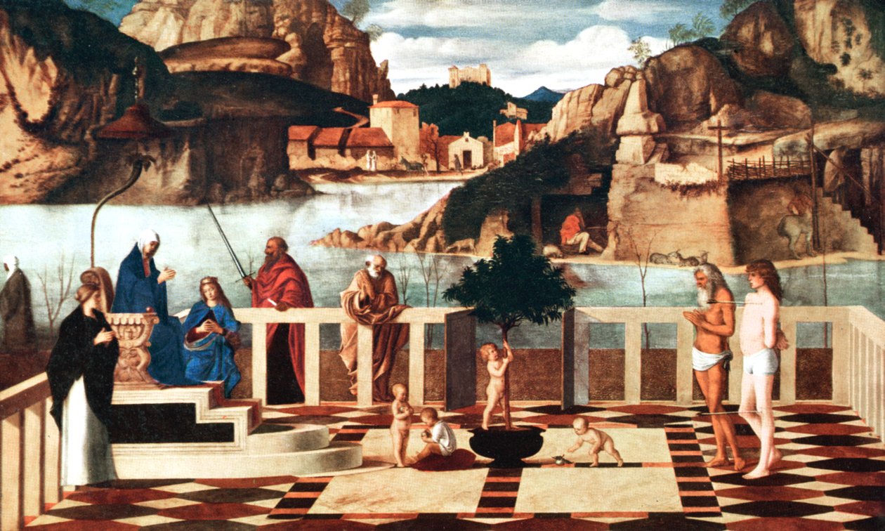 A Alegoria Sagrada, 1490-1500, 1925 de Unbekannt