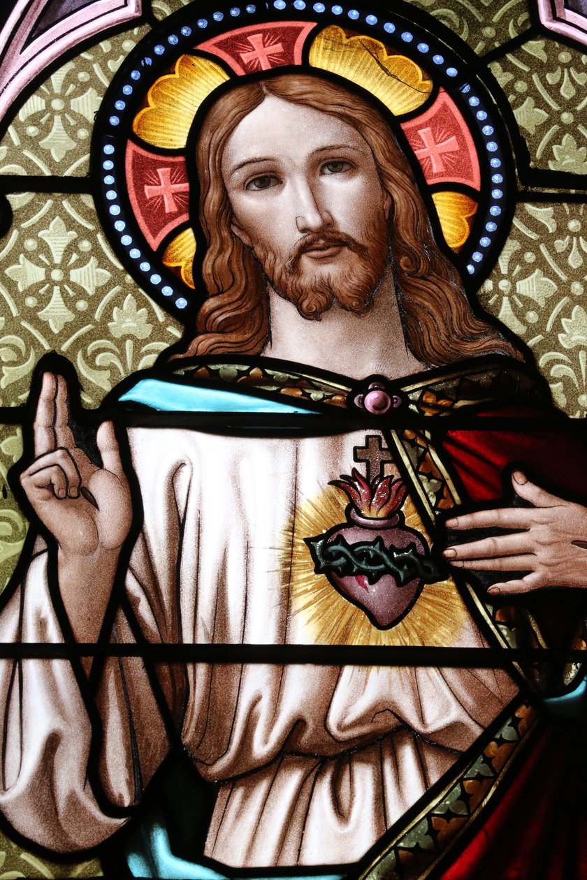 O Sagrado Coração de Jesus, Monnetier-Mornex, França de Unbekannt
