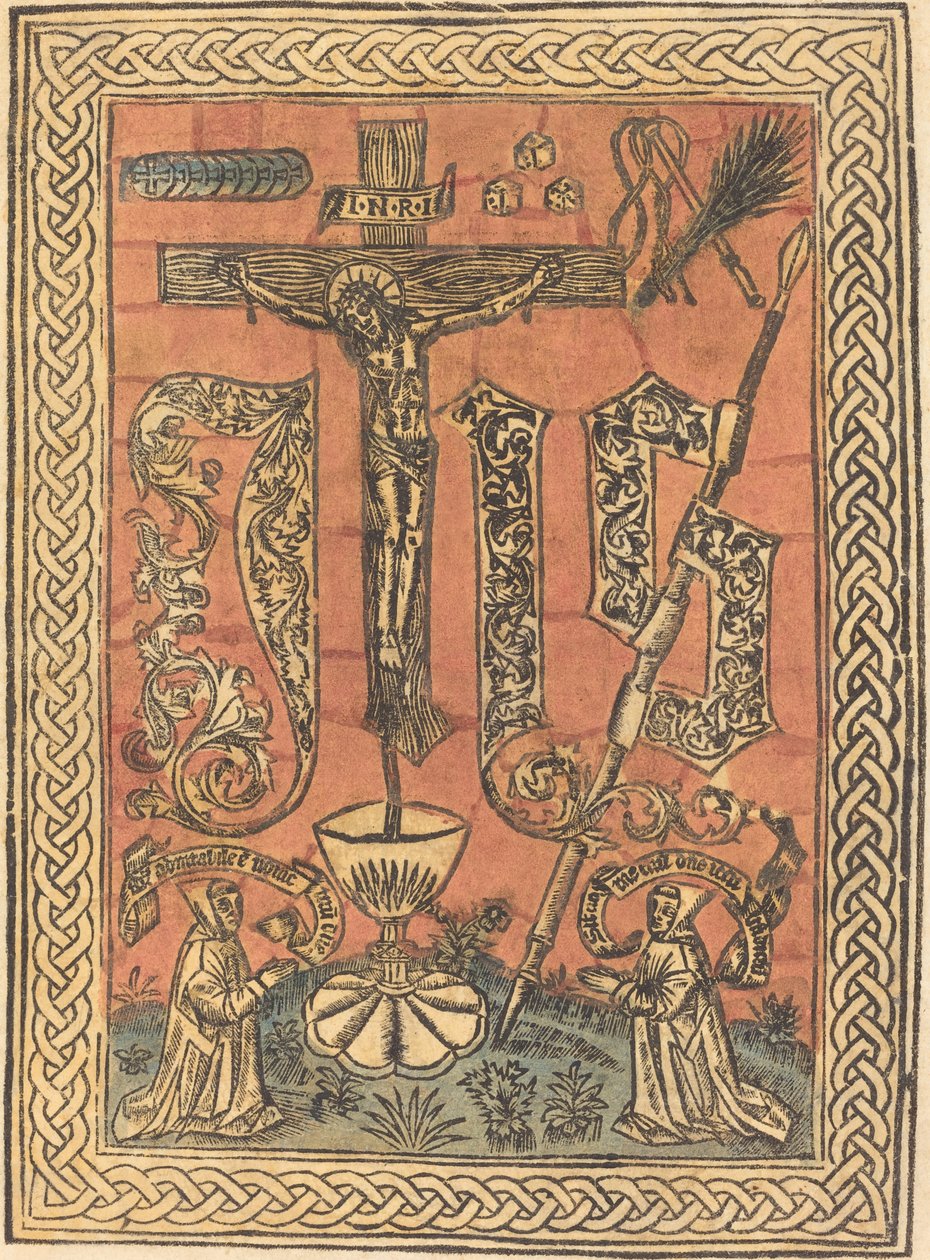O Monograma Sagrado, c. 1500. de Unbekannt