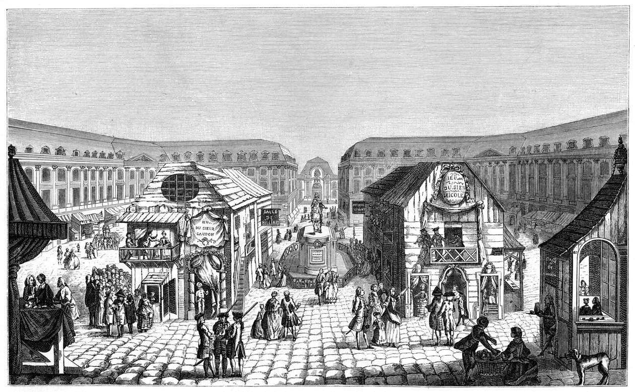 A Feira de Saint Ovide, 1885 de Unbekannt
