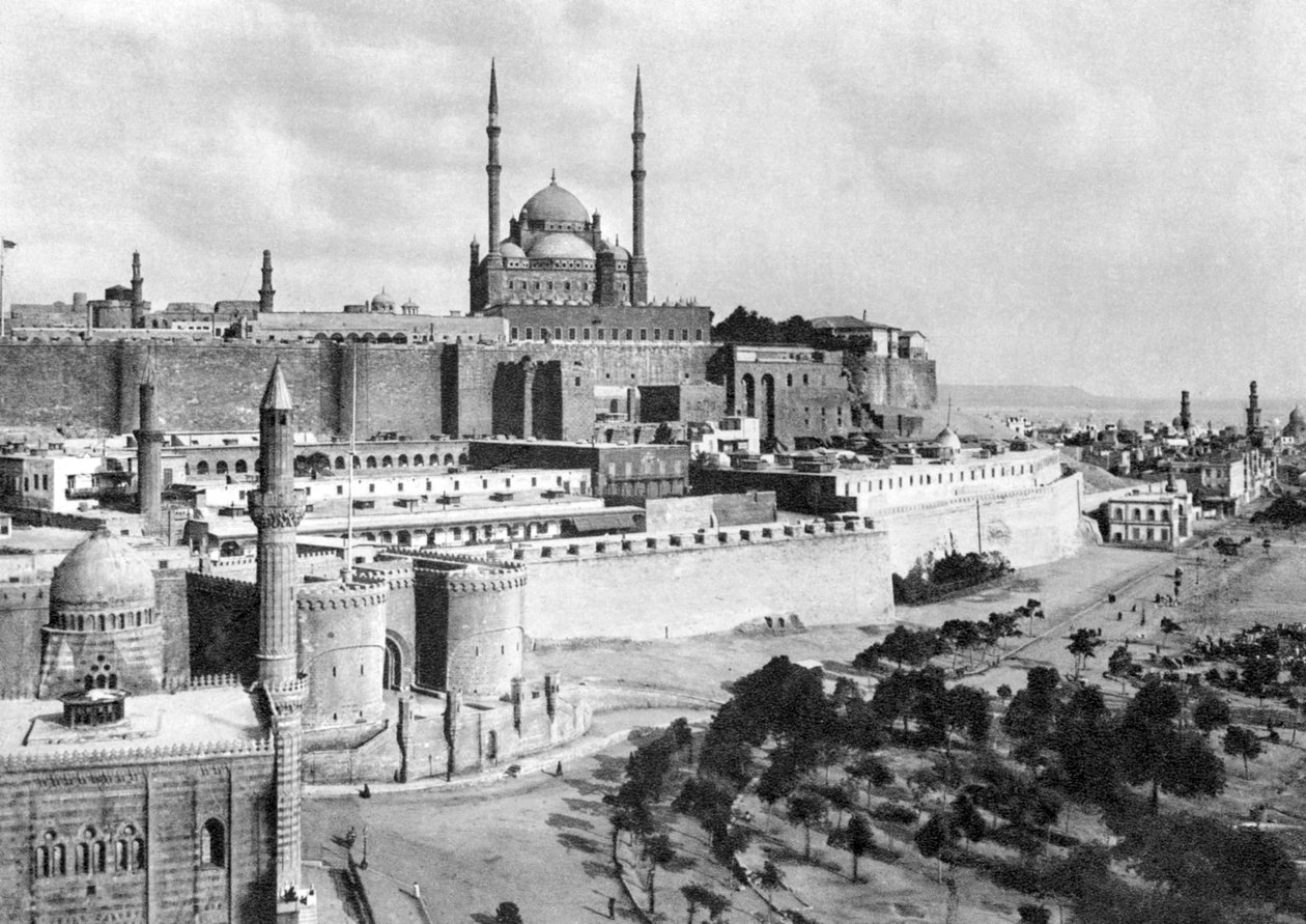 A Cidadela de Saladino, Cairo, Egito, c1920s de Unbekannt