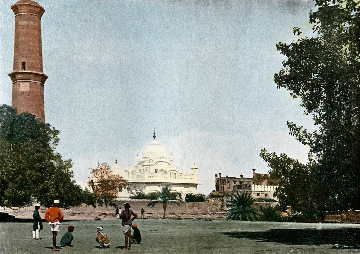 O Samadhi de Ranjit Singh, Lahore, Índia, c1890 de Unbekannt