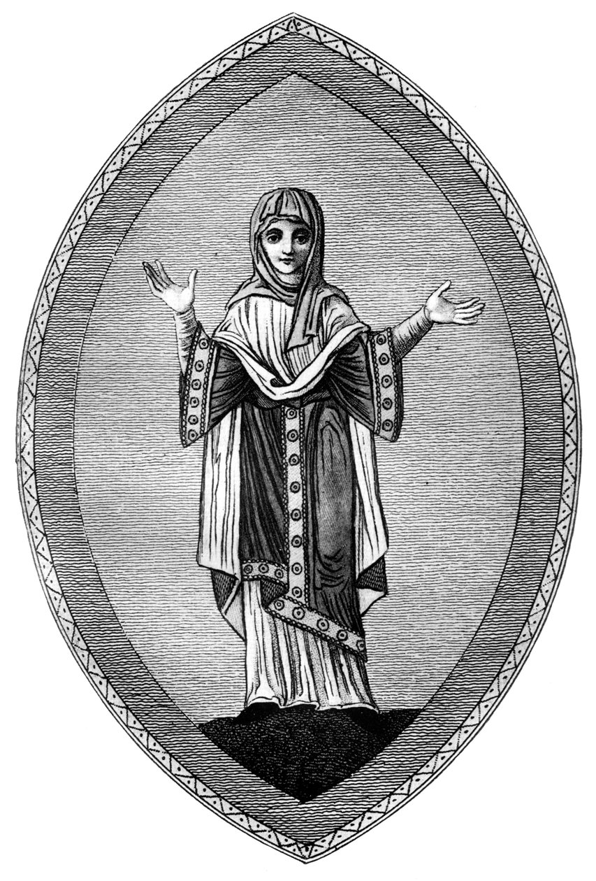 A túnica saxônica, 1910 de Unbekannt