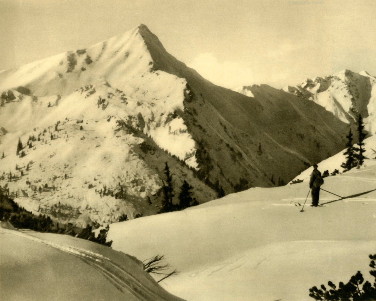 The Schoberspitze, Styria, Áustria, c1935. de Unbekannt