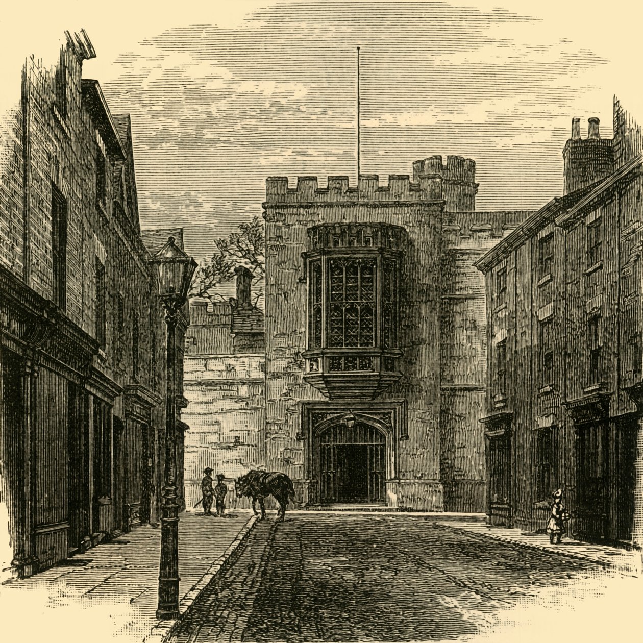 O Portal da Escola, 1898. de Unbekannt