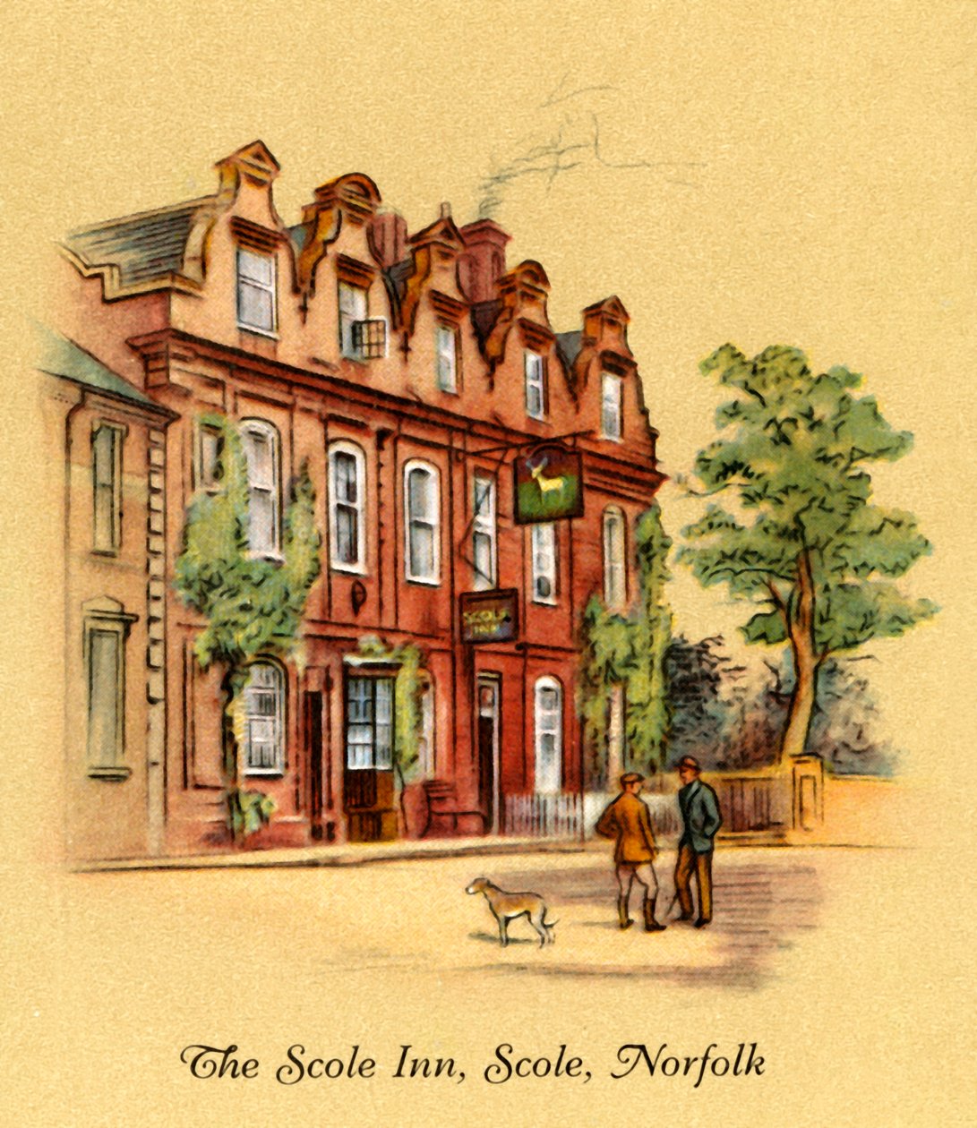 O Scole Inn, Scole, Norfolk, 1939. de Unbekannt