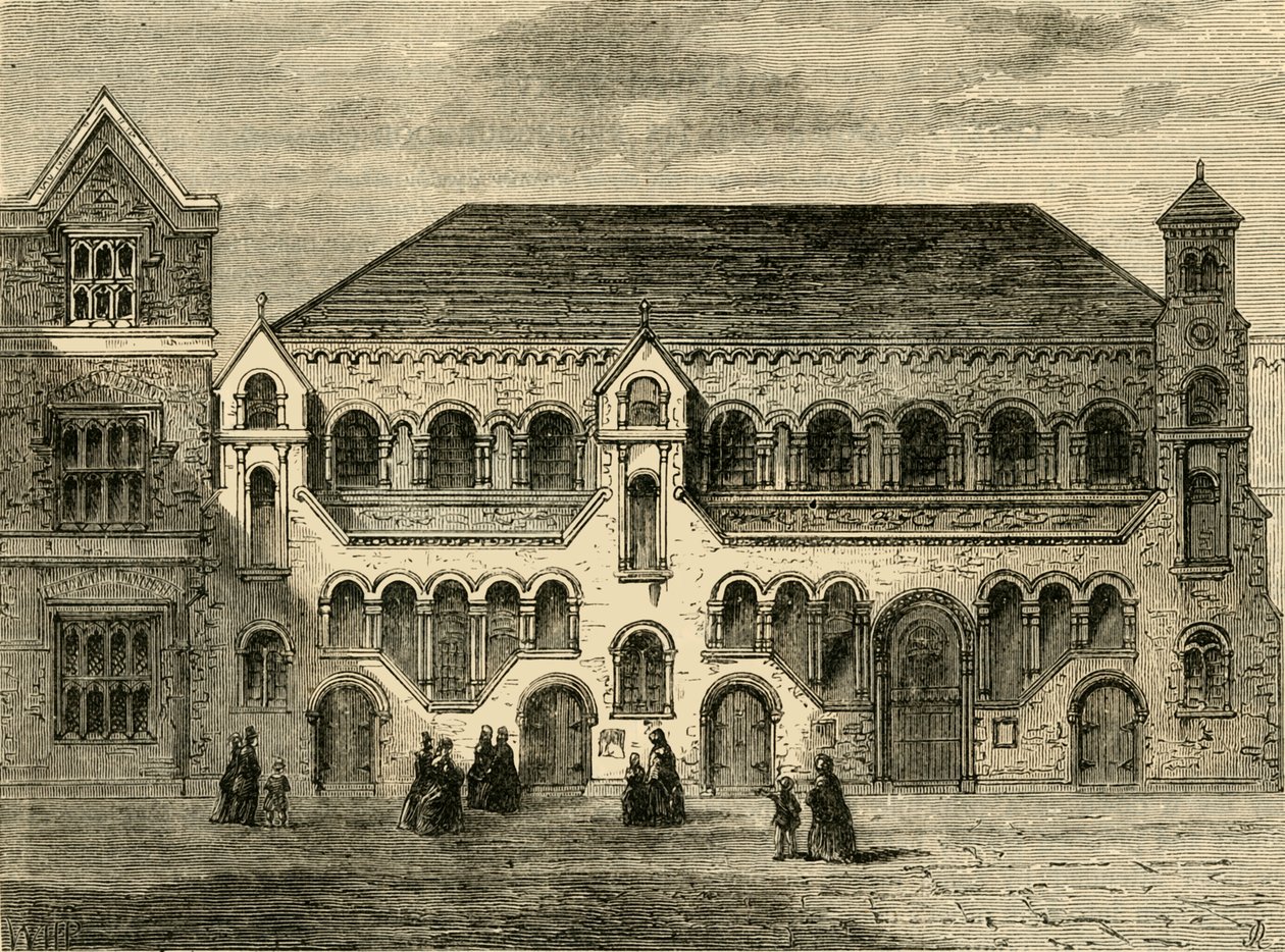 A Igreja Nacional Escocesa, Crown Court, 1881. de Unbekannt