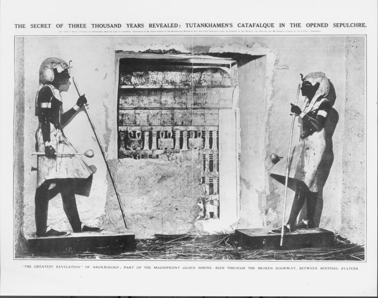 O Segredo dos Três Mil Anos Revelados: O Catafalque de Tutankhamen no Sepulcro Aberto de Unbekannt