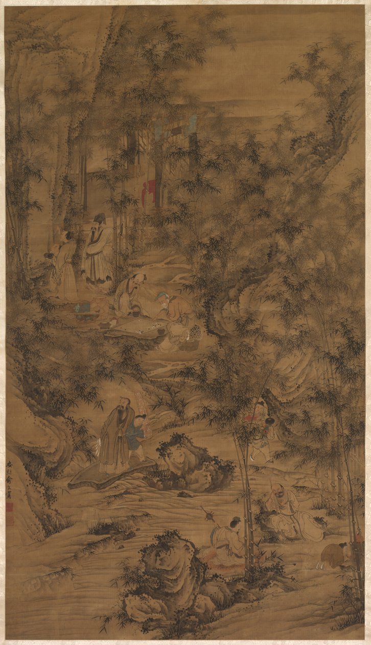 Os sete dignos do bosque de bambu, 1644-1911. de Unbekannt