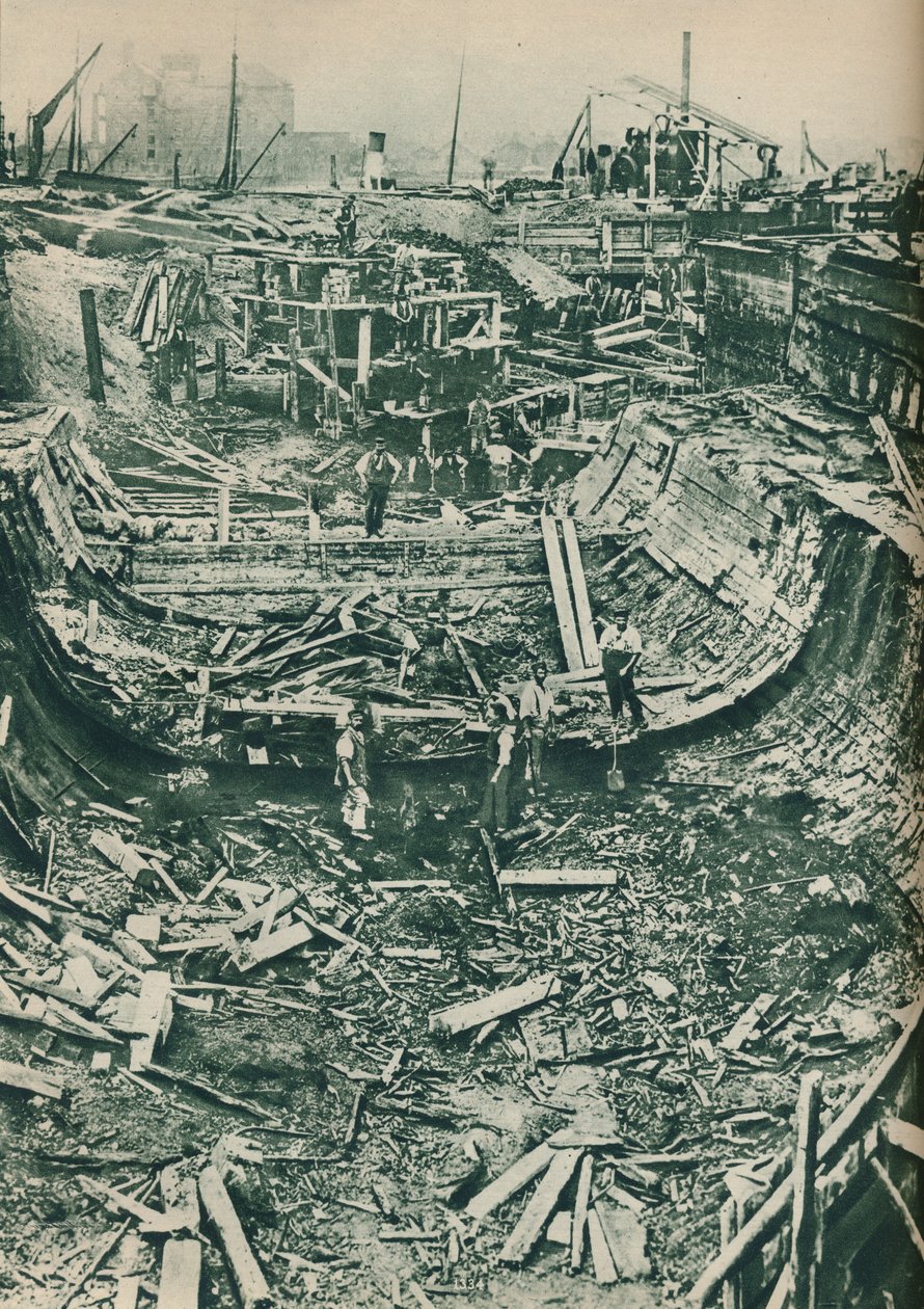 O navio que se tornou uma doca seca, 1937 de Unbekannt