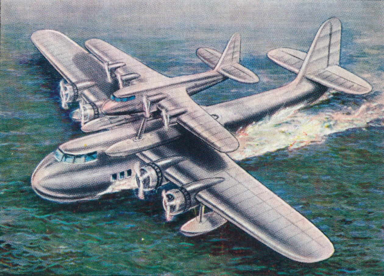 A aeronave Short Mayo Composite, 1938. de Unbekannt
