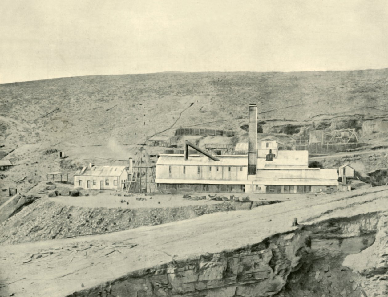The Silver King Mine, Sunny Corner, Nova Gales do Sul, 1901. de Unbekannt