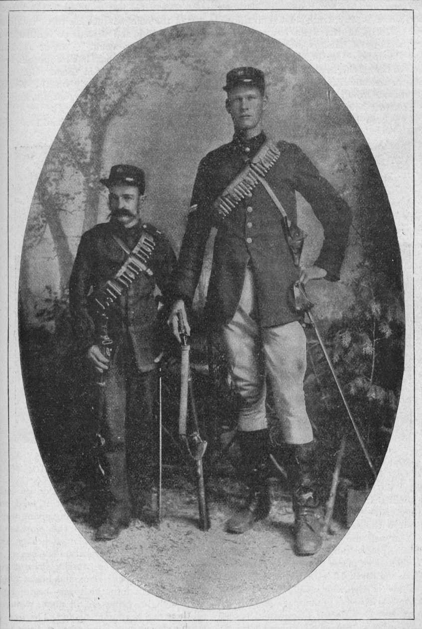 O menor e o maior do exército boer, 1902 de Unbekannt