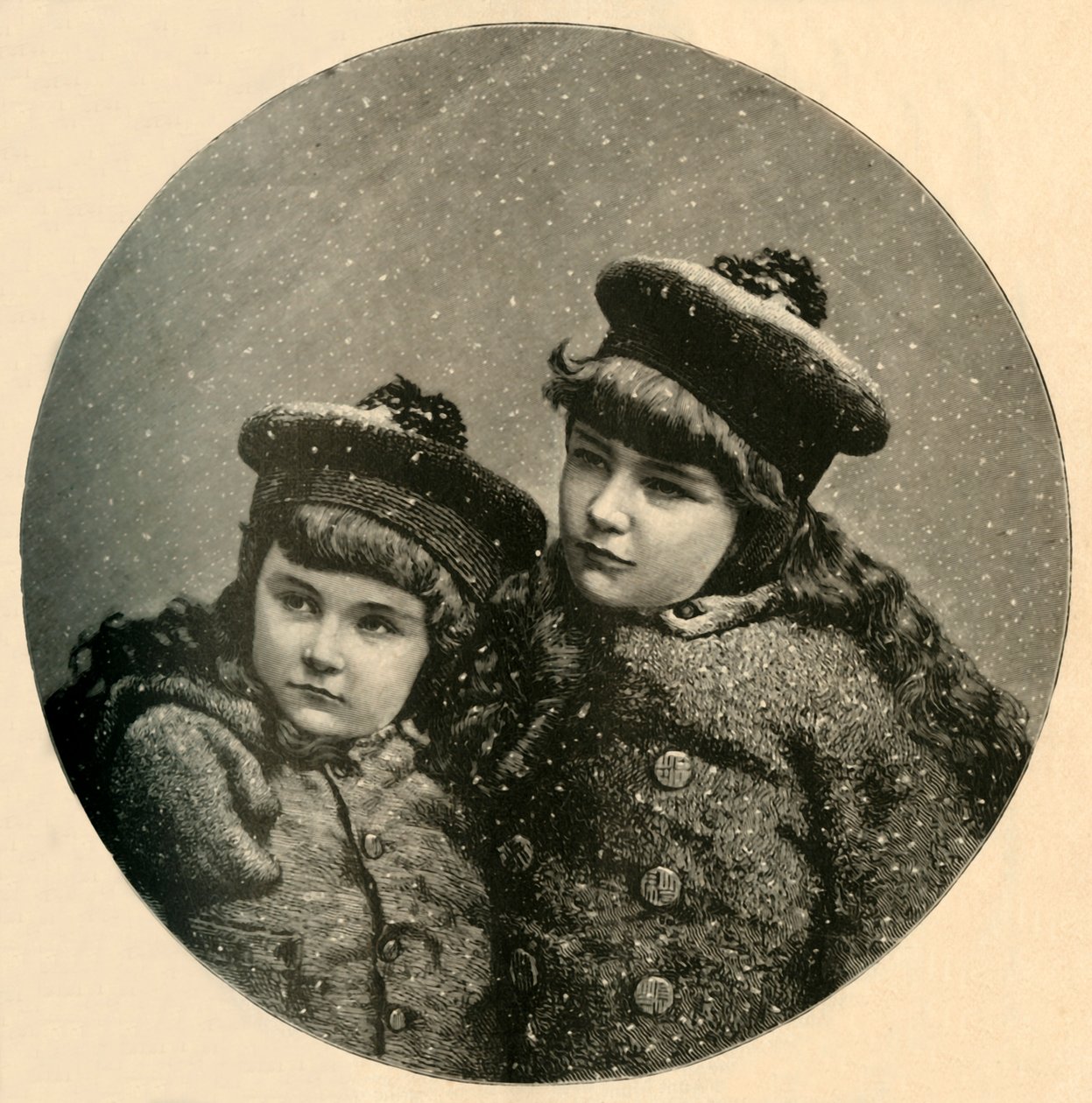 A Árvore de Natal dos Pássaros da Neve, 1883. de Unbekannt