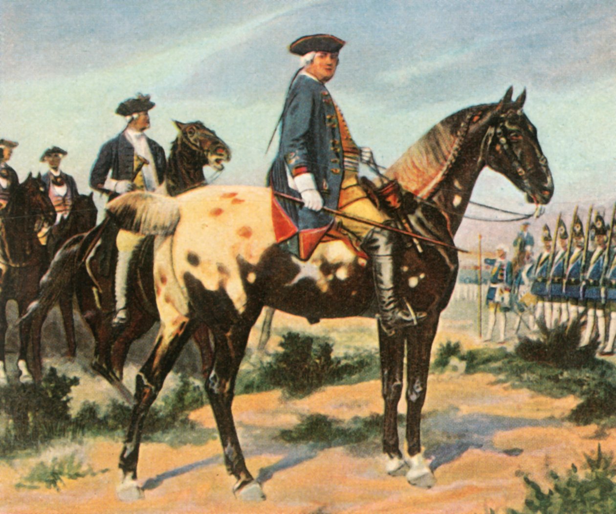 O soldado-rei Frederick William I, rei da Prússia, 1936. de Unbekannt