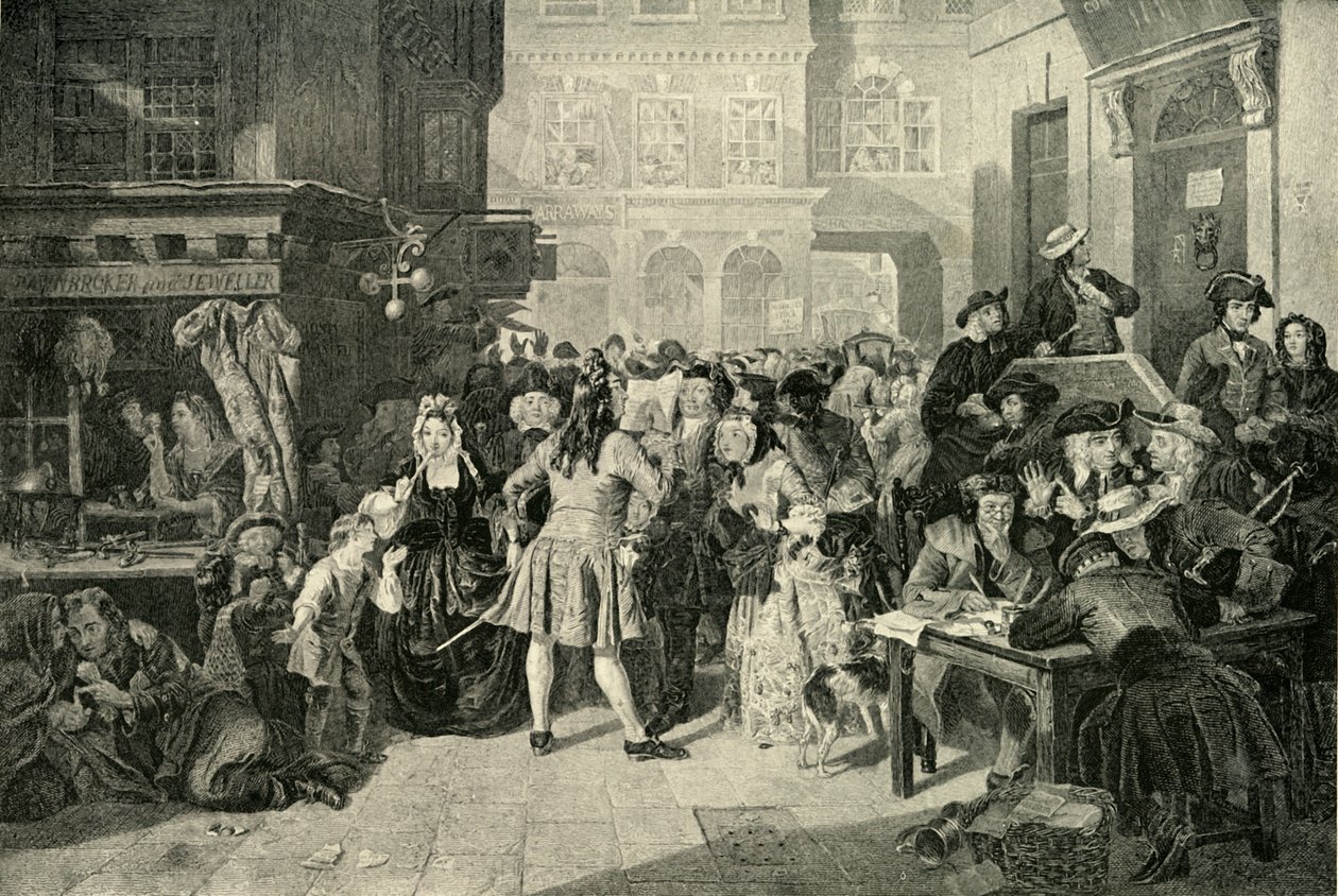 A Bolha do Mar do Sul, 1720, 1925. de Unbekannt