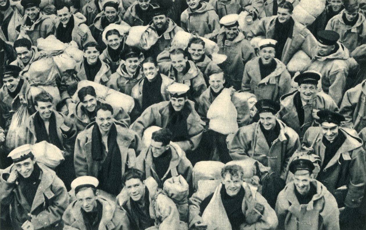 O Espírito da Arca, - marinheiros da Marinha Real, c1942. de Unbekannt