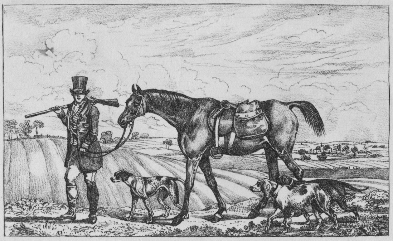 O esportista, 1827. de Unbekannt