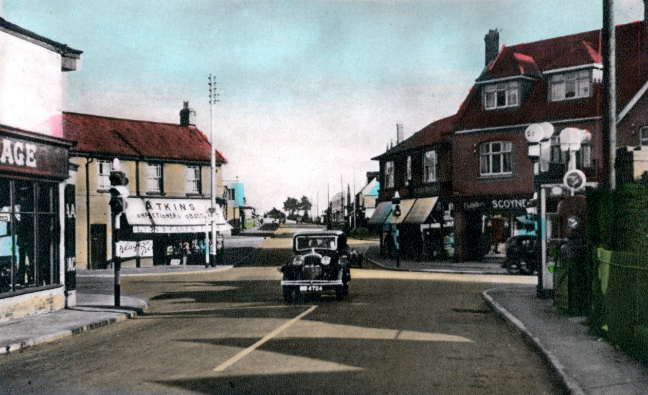 The Square, Braunton, Devon, início do século XX de Unbekannt