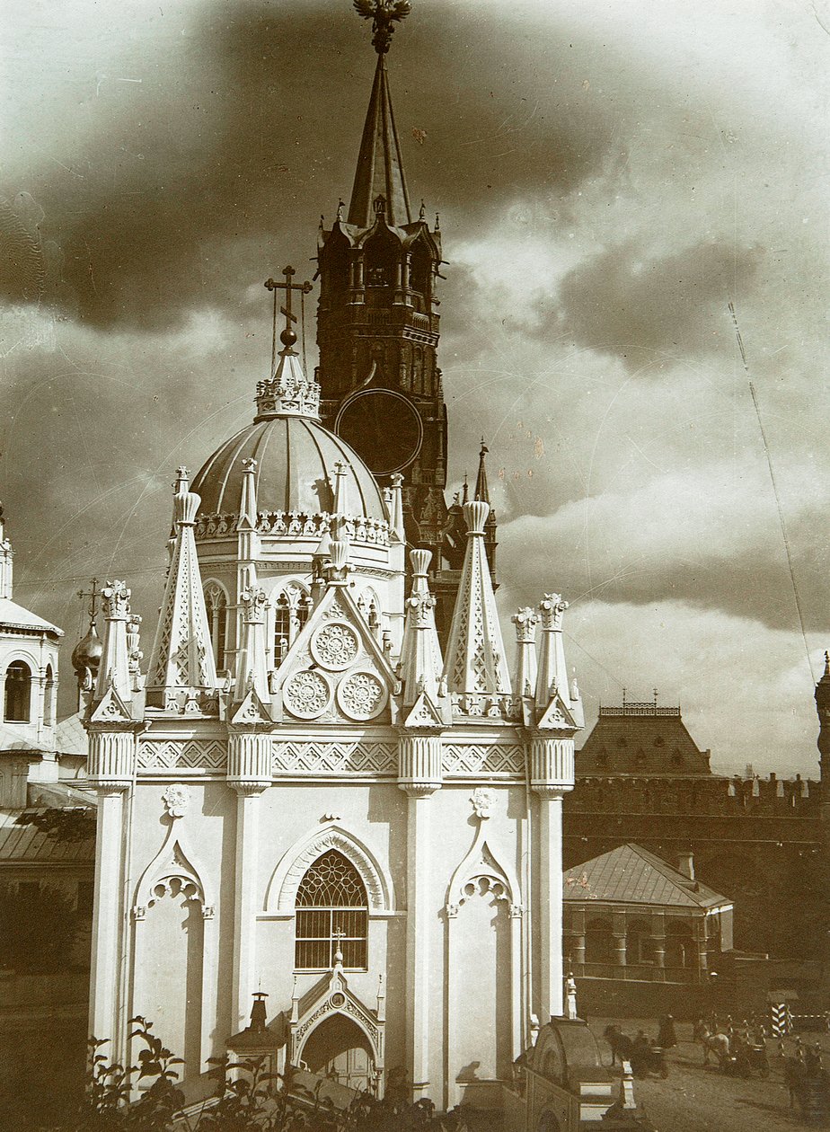 A Igreja de Santa Catarina do Convento da Ascensão no Kremlin, Moscou, Rússia de Unbekannt