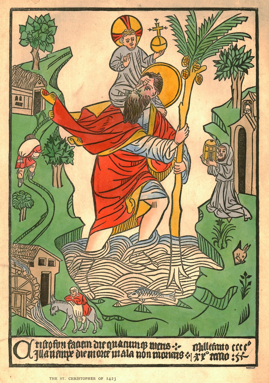 O São Cristóvão de 1423. de Unbekannt
