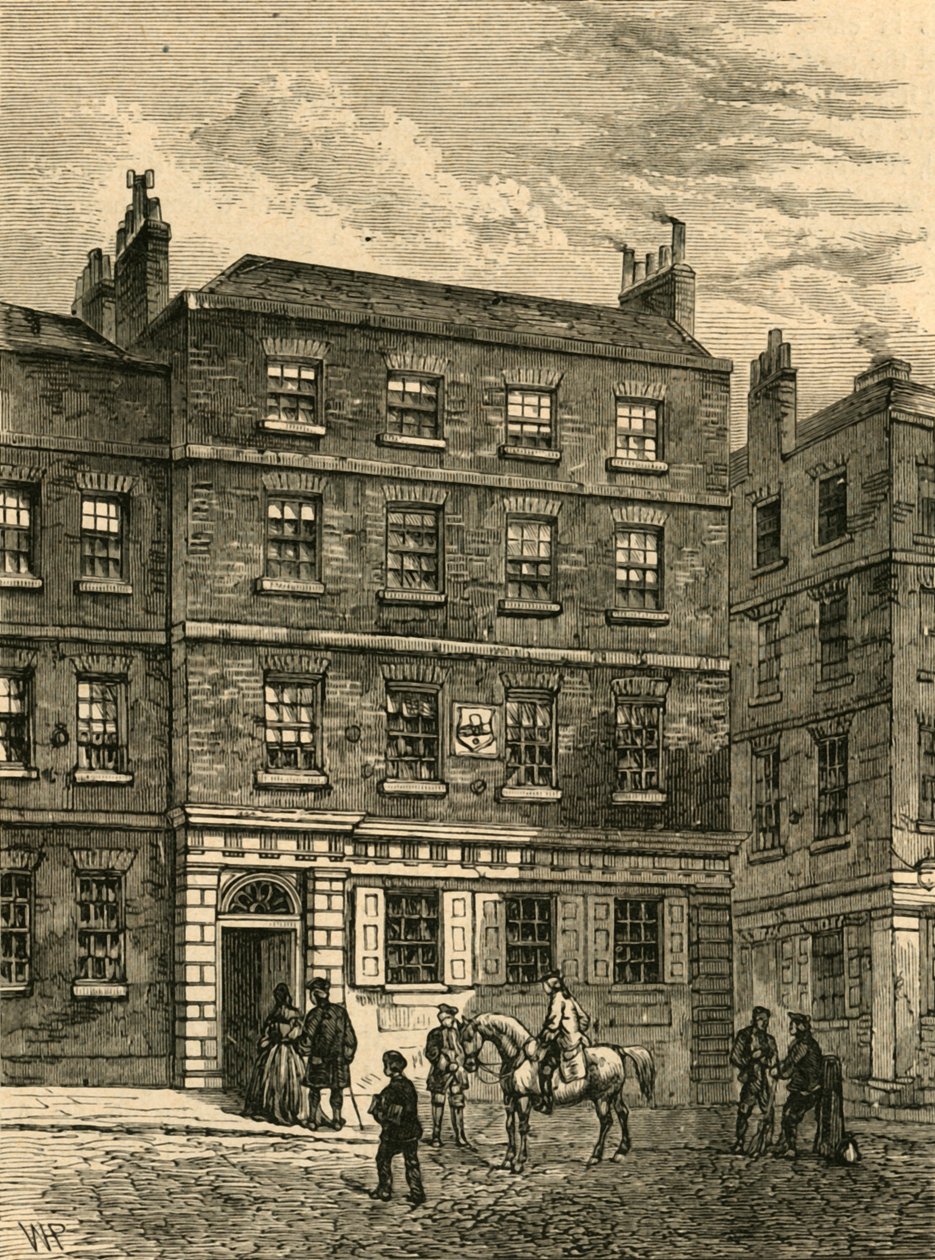 A Casa de Pedra, Knightrider Street, 1897. de Unbekannt