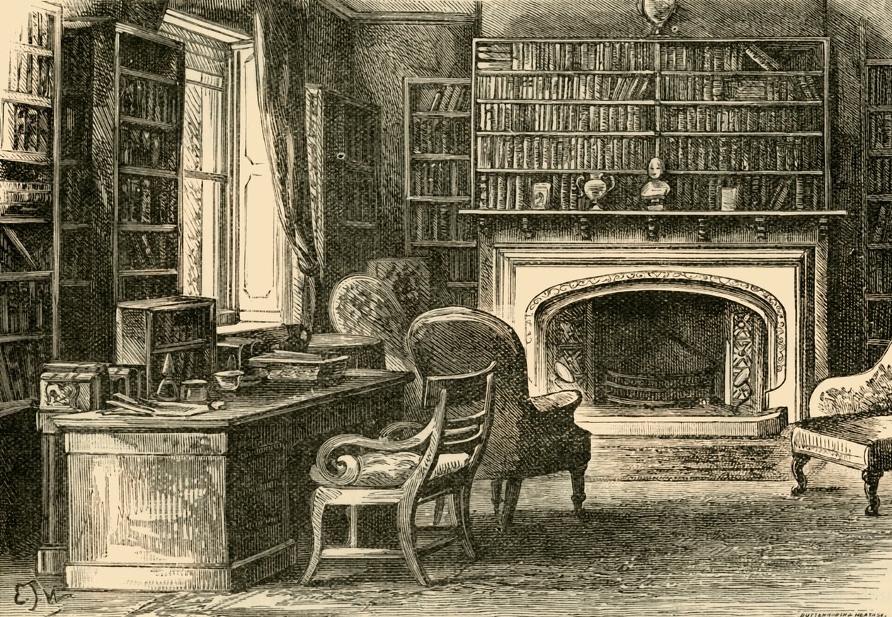 O Estudo em Hawarden, 1898. de Unbekannt