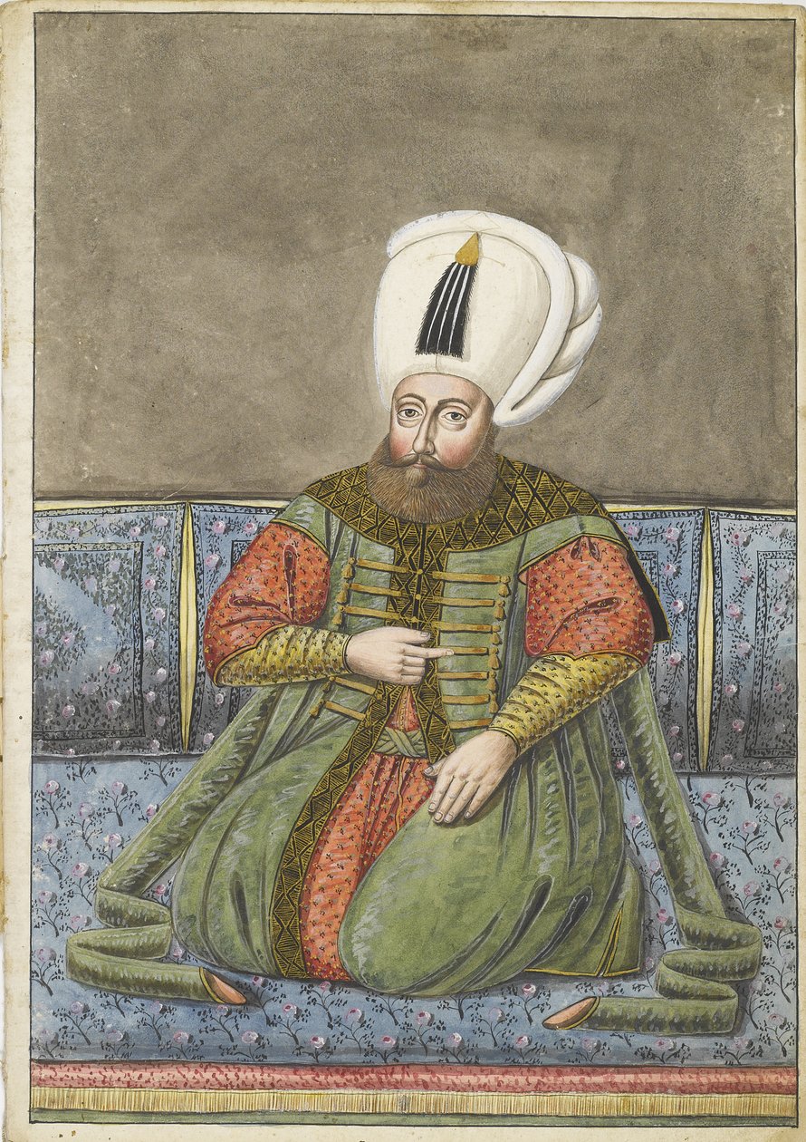O sultão Osman I, início do século XIX de Unbekannt