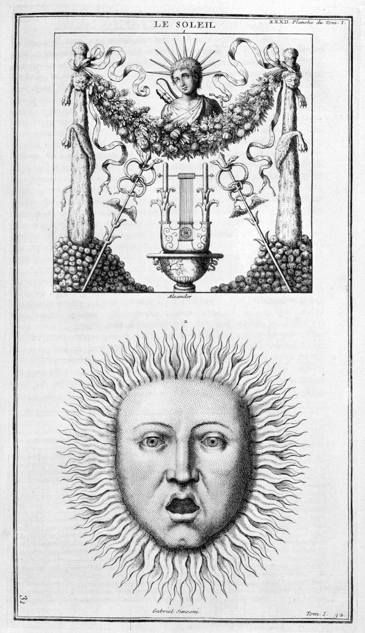 O Sol, 1757 de Unbekannt