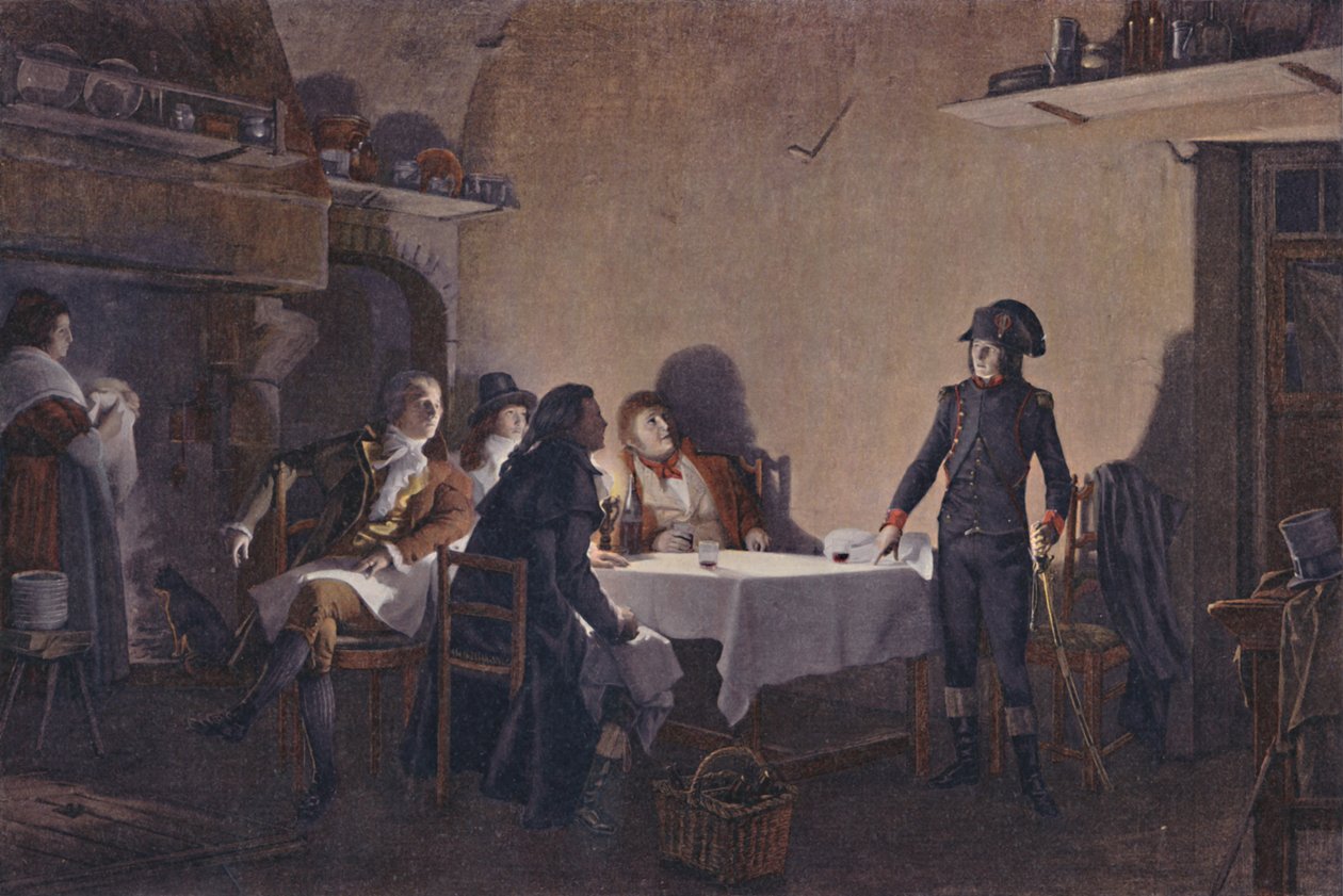 A Ceia de Beaucaire, 1793, 1896 de Unbekannt