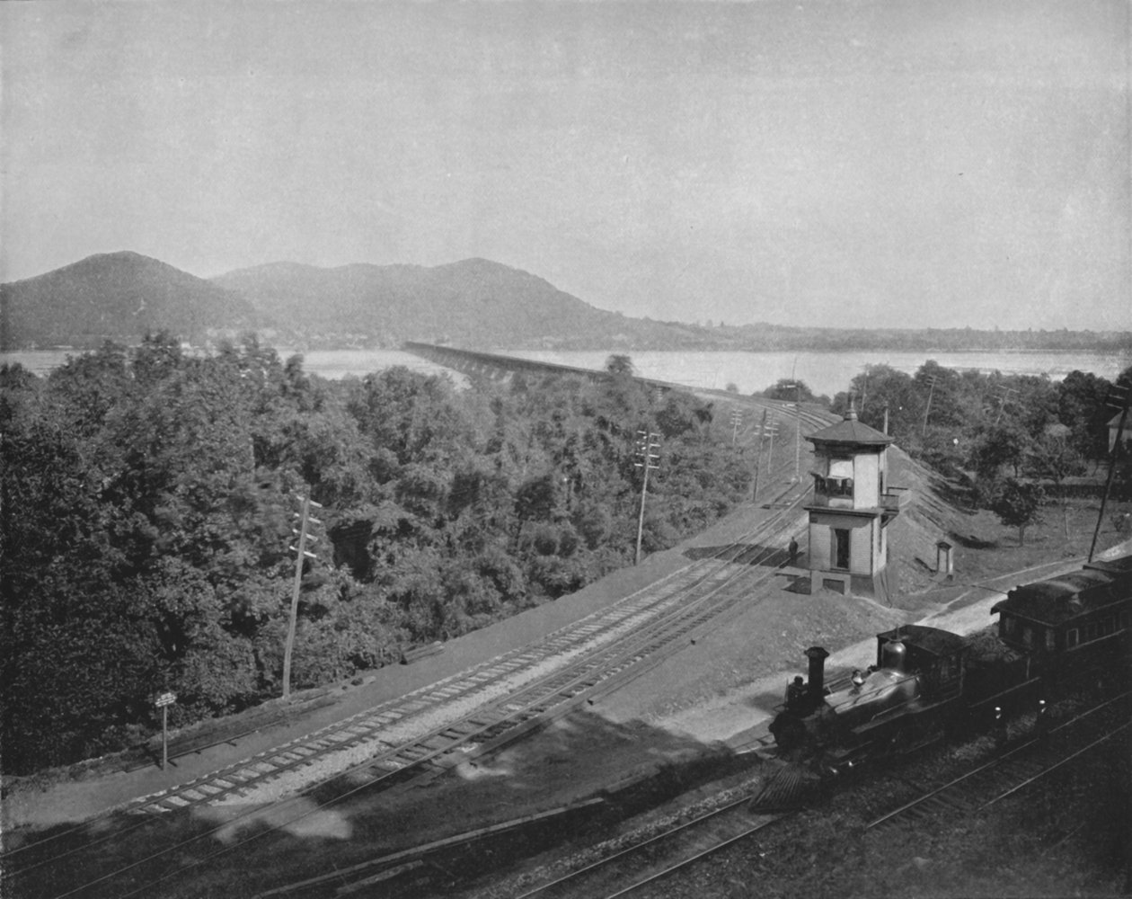O rio Susquehanna, século XIX de Unbekannt