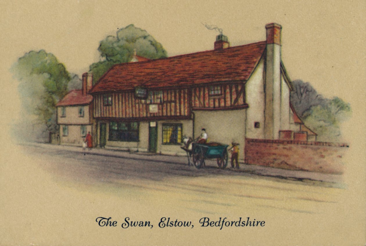 O cisne, Elstow, Bedfordshire, 1939 de Unbekannt
