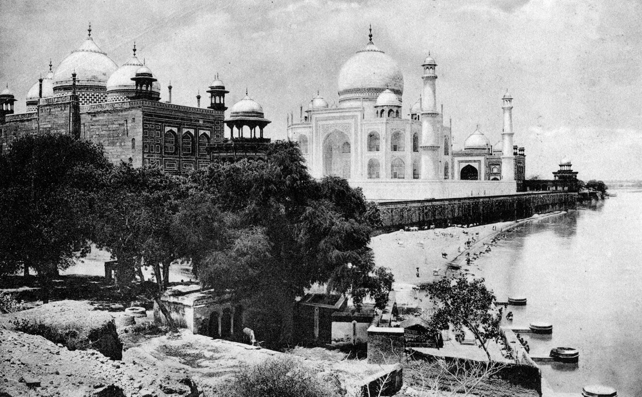 O Taj Mahal, Agra, século 20 de Unbekannt