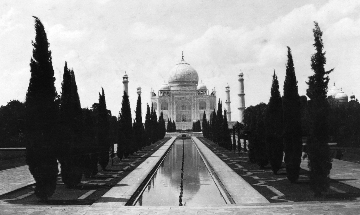 O Taj Mahal, Agra, Índia, 1916-1917 de Unbekannt